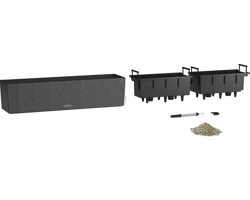 Lechuza Balconera Cottage 80 Pflanzkasten Komplettset mit Zubehör