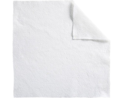 Weißes, quadratisches Dämmvlies