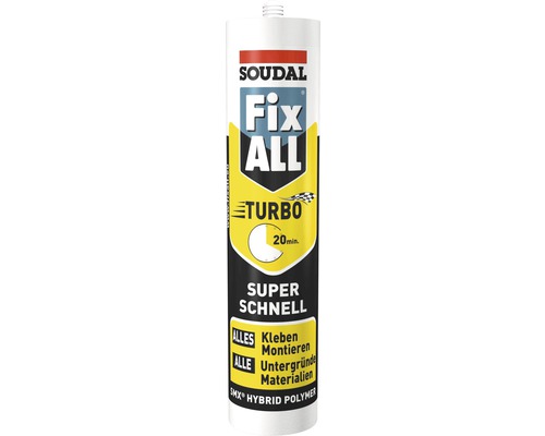 Soudal Fix ALL Turbo Montagekleber weiß 430 g