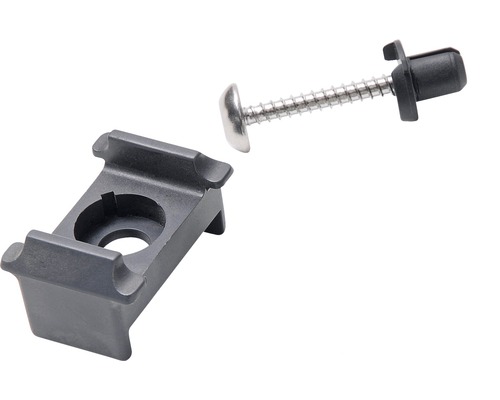 Pfostenreparaturset, anthrazit Pfostenreparaturset, anthrazit