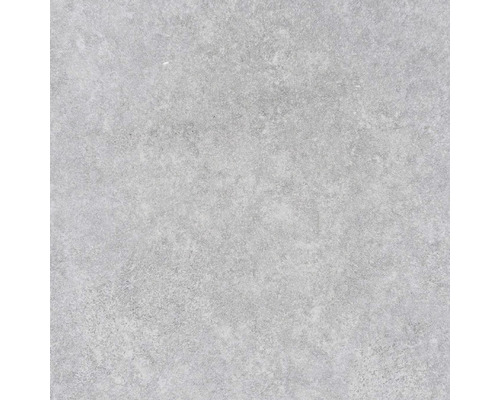 Vinyl-Fliese Dryback Oman hellgrau zu verkleben 600x600x2 mm Graue Fliese