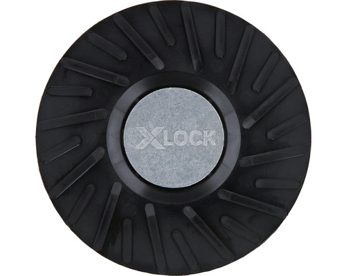 X-Lock Schleifteller mit Rippenstruktur