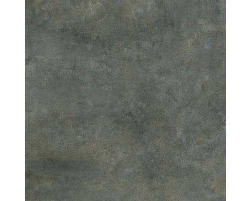 Feinsteinzeug Bodenfliese Metallique 120x120 cm grau seidenmatt rektifiziert