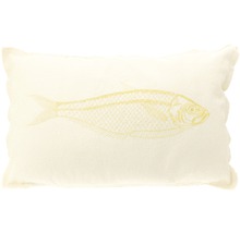 Dekokissen mit Fischmotiv