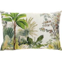 Kissen mit Dschungel Pflanzen Motiv