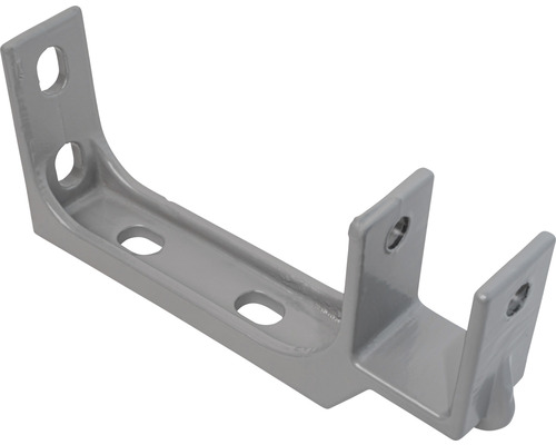 Winkelverbinder aus Metall mit Befestigungslöchern