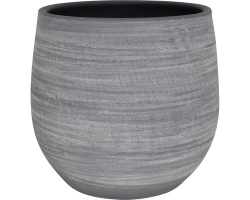 Übertopf Artevasi Selene Keramik Ø 25 cm H 26 cm grau