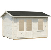 Gartenhaus aus Holz mit Fenster und Doppeltür