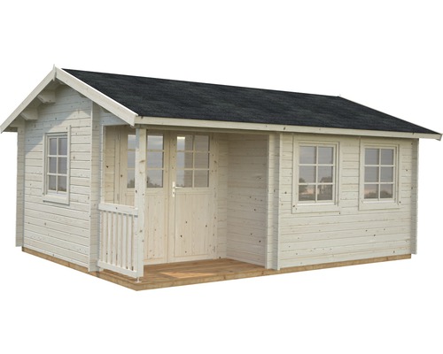 Holz Gartenhaus mit Fenstern und Tür