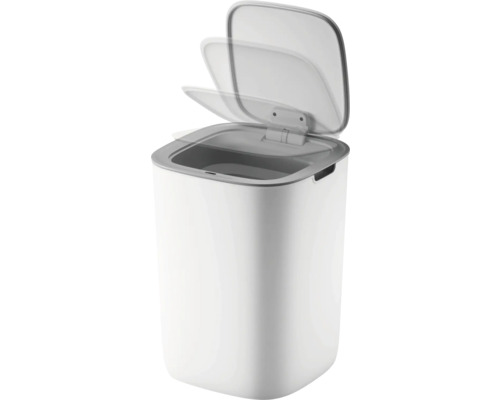 Treteimer mit Schwingdeckel aus Kunststoff