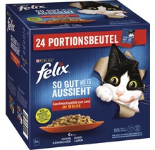 Katzenfutter nass Felix SGWEA Land Multipack 24x85 g