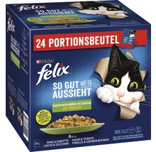Katzenfutter nass FELIX SGWEA Gemüse Multipack 24x85 g-thumb-0