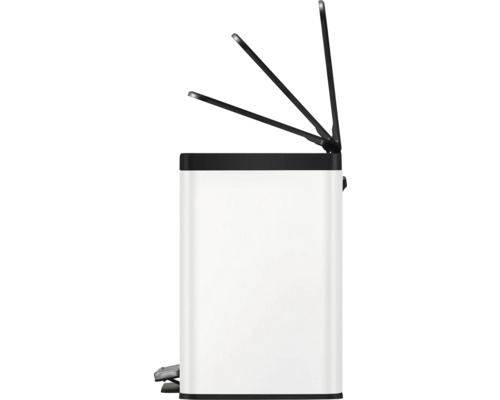 Treteimer mit Pedal und schwenkbarem Deckel