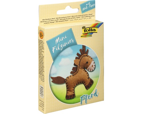 Mini Filzinies Pferd Filznähset
