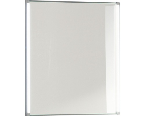 LED-Lichtspiegel LED-Line weiß Fackelmann eckig 60x67 cm Rechteckiger Spiegelschrank mit integrierter Beleuchtung.