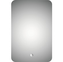 LED-Lichtspiegel DSK Silver Moon mit Alurahmen eckig 40x60 cm-thumb-1