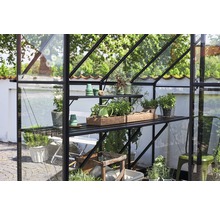 Tisch Halls für Gewächshaus Qube 88 244,7 x 64 cm schwarz-thumb-0 Tisch Halls für Gewächshaus Qube 88 244,7 x 64 cm schwarz-thumb-0