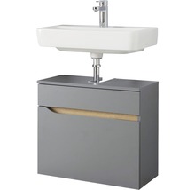 Waschbeckenunterschrank Pelipal Capri 53x60x33 cm ohne Waschbecken grau-thumb-3 Waschbeckenunterschrank Pelipal Capri 53x60x33 cm ohne Waschbecken grau-thumb-3