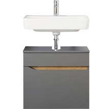 Waschbeckenunterschrank Pelipal Capri 53x60x33 cm ohne Waschbecken grau-thumb-2 Waschbeckenunterschrank Pelipal Capri 53x60x33 cm ohne Waschbecken grau-thumb-2