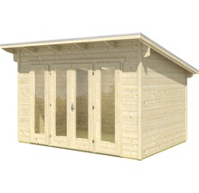 Holzgartenhaus mit Flügeltüren
