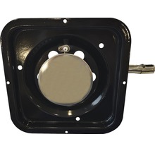 Detailaufnahme eines Brenners für einen Grill