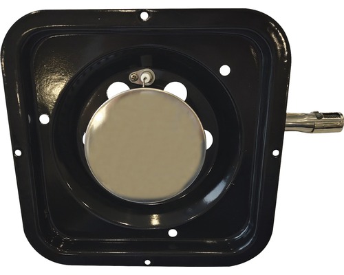 Detailaufnahme eines Brenners für einen Grill