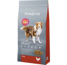 Hundefutter trocken FINEVO Adult Dog L Huhn 15 kg-thumb-0