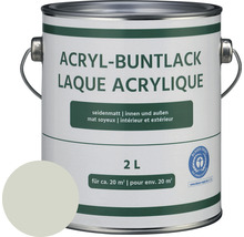 2 Liter Dose Acryl Buntlack für innen und außen