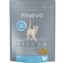 FINEVO Katzenfutter für sterilisierte Katzen mit Huhn, 2 Kilogramm