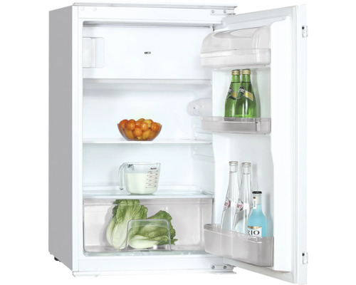 Einbaukühlschrank mit Gefrierfach PKM KS 120.4A++EB weiß 54x88x54 cm