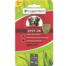 Bogaprotect Spot-on M für Hunde zwischen 10 und 20 Kilogramm, zum Schutz vor Zecken und Flöhen