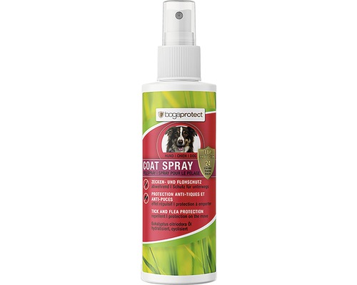 Zecken und Flohschutz Bogaprotect Sprühlösung für Hunde 100 ml Bogaprotect Hundespray zum Schutz vor Zecken und Flöhen