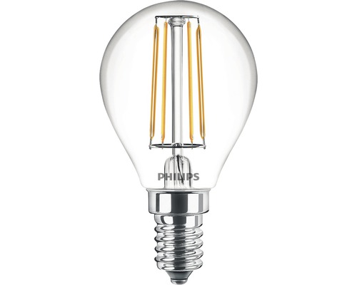 LED Lampe Philips E14/4,3W(40W) 470 lm 4000 K Tropfenform Neutralweiß