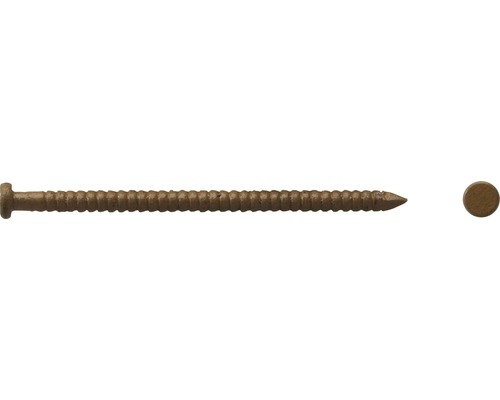 Paneelstift Ø 1,6x26 mm hellbraun, 140 Stk. Holzbauschraube mit Senkkopf