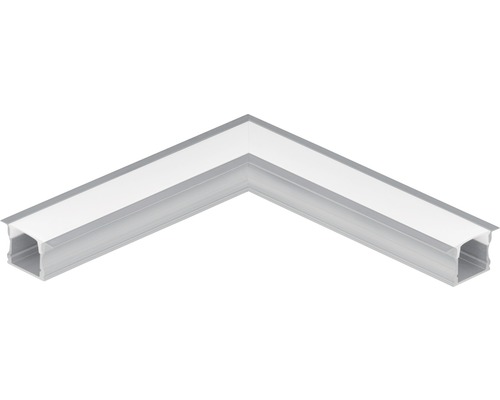 LED Stripe Eckverbinder Verbindungsstück 11 cm Serie Recessed Profile 2alu