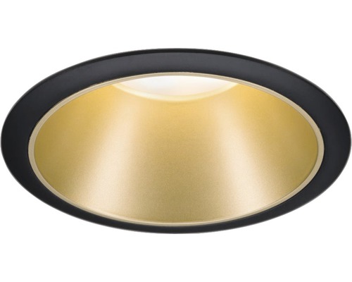 Deckeneinbaustrahler mit schwarzer Blende