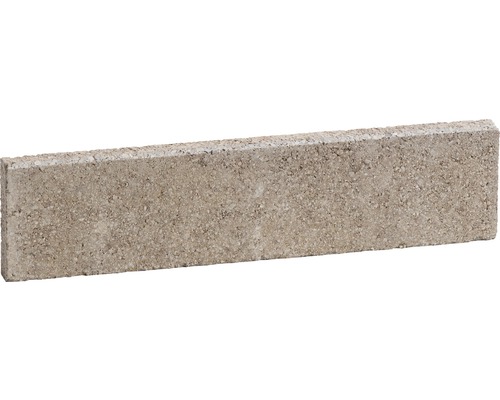 Sockelleiste Leier Kartäuser Beton sepia 1,5x7,8x33 cm Einzelner Pflasterstein aus Beton