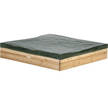 Holzsandkasten mit Abdeckung