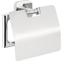 Toilettenpapierhalter mit Deckel aus Metall