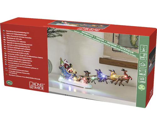 Konstsmide Weihnachtsdekoration mit LED Beleuchtung in Produktverpackung