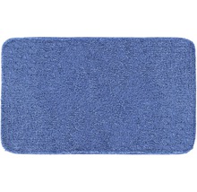 Badteppich Grund Melange 70 x 120 cm blau