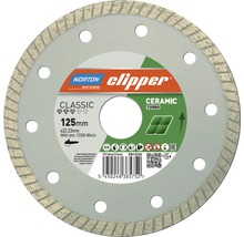 Norton Clipper CLASSIC Keramik Turbo Trennscheibe, 125 mm Durchmesser