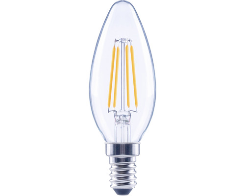 FLAIR LED Kerzenlampe dimmbar C35 E14/4W(40W) 470 lm 2700 K warmweiß klar FLAIR LED Kerzenlampe dimmbar C35 E14/4W(40W) 470 lm 2700 K warmweiß klar