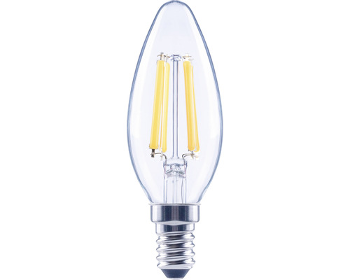 FLAIR LED Kerzenlampe dimmbar C35 E14/5,5W(60W) 806 lm 2700 K warmweiß klar