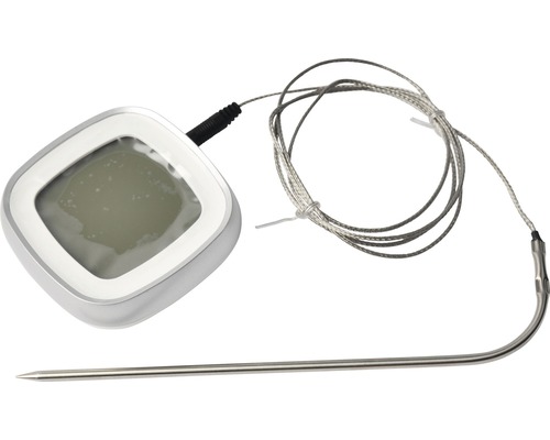 Tenneker® Digital Fleischthermometer Grillthermometer Küchenthermometer Ofenthermometer 7,3 x 7,3 x 2,5 cm ABS weiß