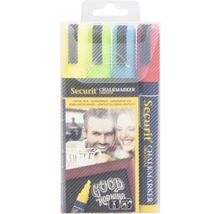 Securit Kreidemarker Set, vier Stück