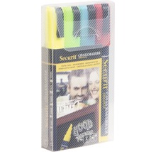 Securit Kreidemarker Set mit vier Stiften in Verpackung