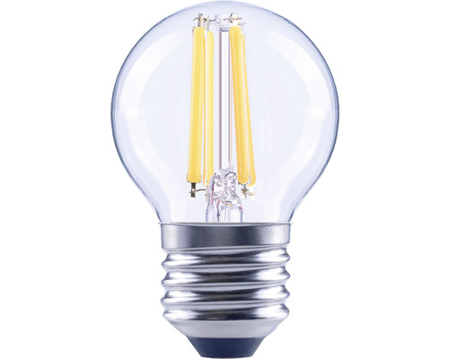 FLAIR LED Tropfenlampe dimmbar G45 E27/5,5W(60W) 806 lm 2700 K warmweiß klar