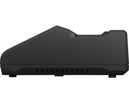 Akkuladegerät Seitenansicht