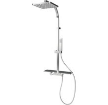 Brausegarnitur mit Kopfbrause und Handbrause